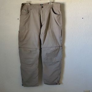 Kuhl Liberator hiking pants, zip off legs